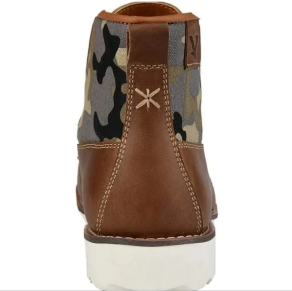 Territory Leather Moc Toe Ankle Boots in Brown - Picture 8 of 10